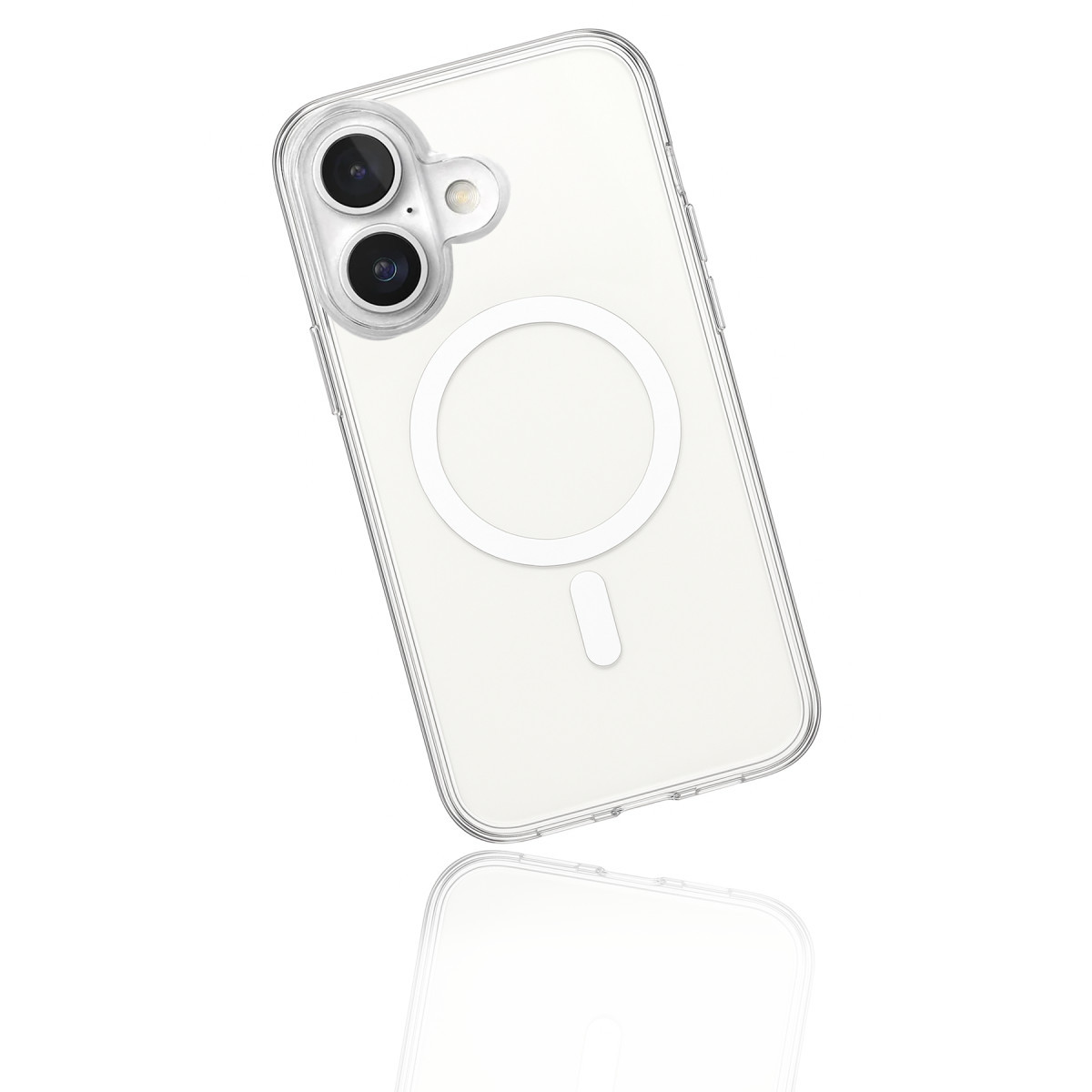 Newface Apple iPhone 17 Kılıf Magneticsafe Şeffaf Silikon - Şeffaf — görsel 9