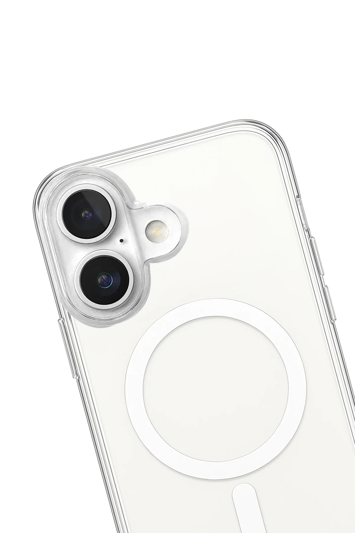 Newface Apple iPhone 17 Kılıf Magneticsafe Şeffaf Silikon - Şeffaf — görsel 2