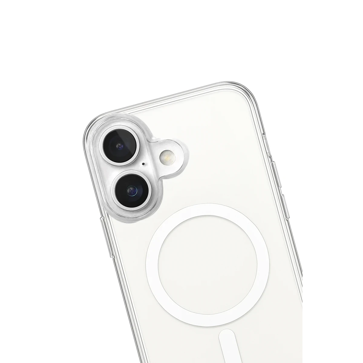 Newface Apple iPhone 17 Kılıf Magneticsafe Şeffaf Silikon - Şeffaf — görsel 5