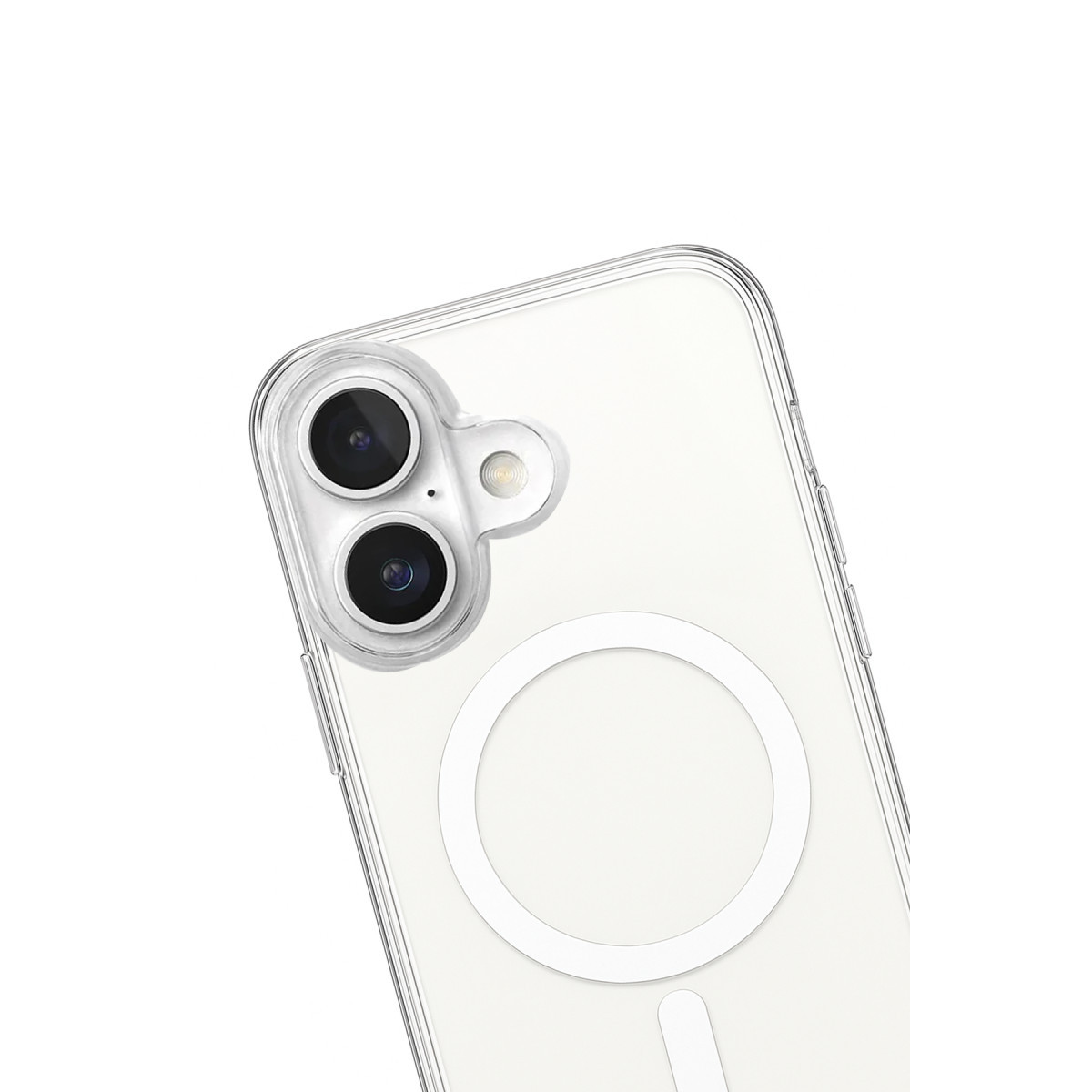 Newface Apple iPhone 17 Kılıf Magneticsafe Şeffaf Silikon - Şeffaf — görsel 8