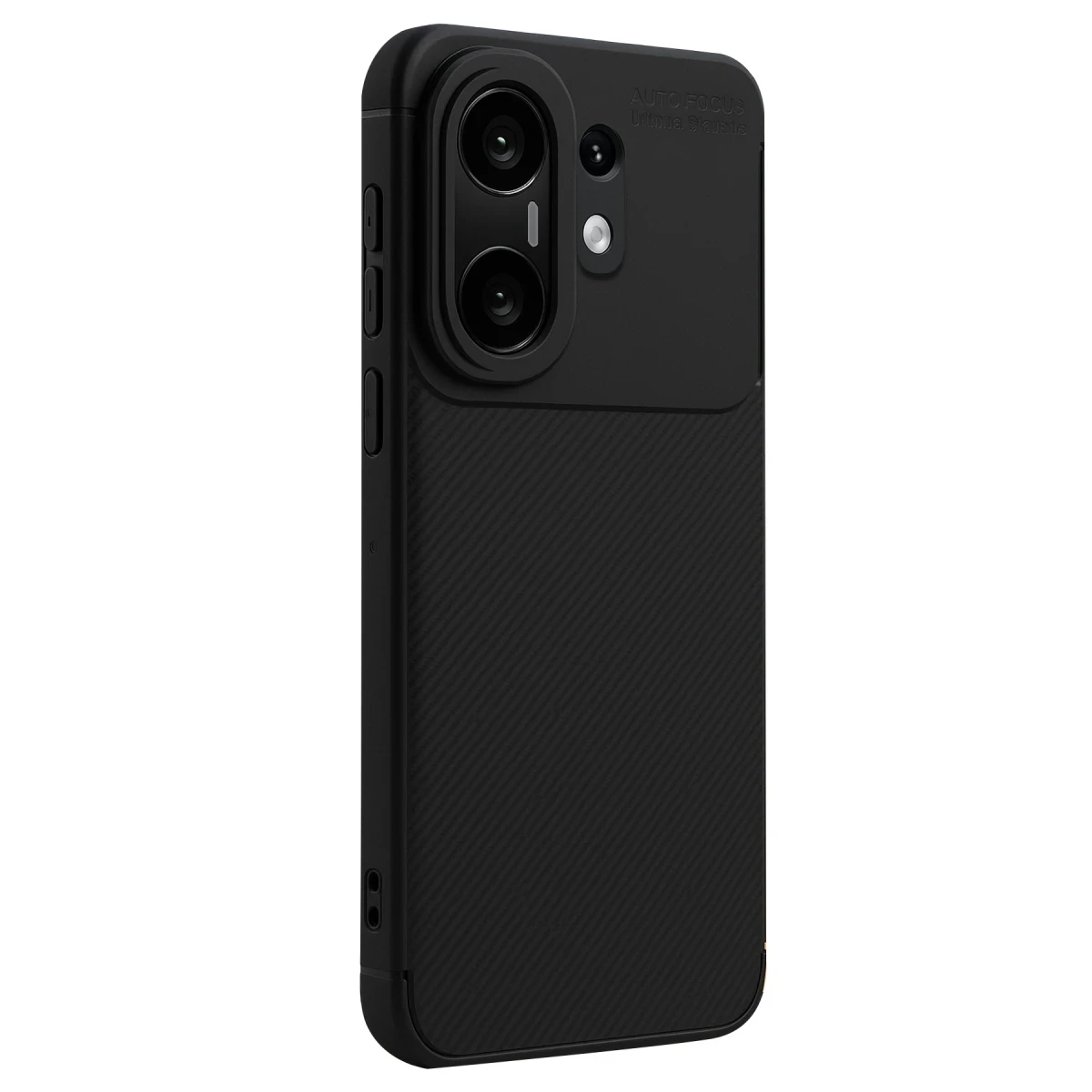 Newface Vivo X200 FE Auto Focus Karbon Kapak - Siyah — görsel 7