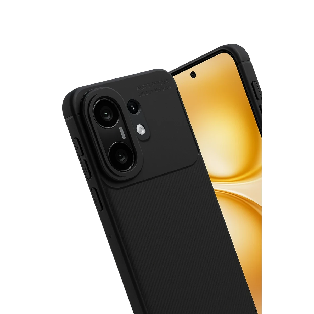 Newface Vivo X200 FE Auto Focus Karbon Kapak - Siyah — görsel 9