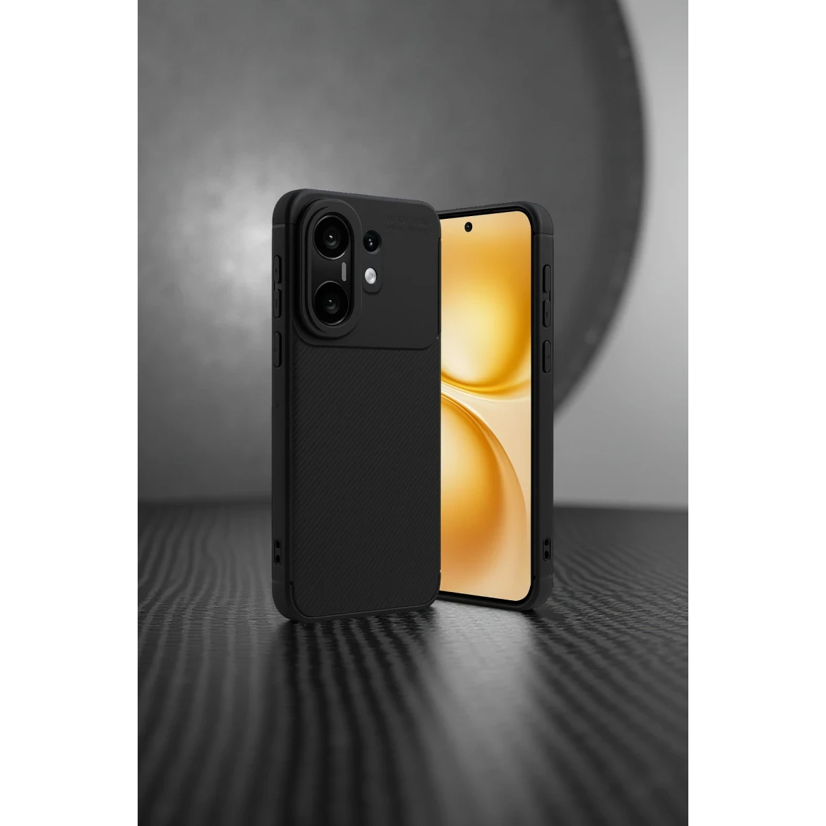 Newface Vivo X200 FE Auto Focus Karbon Kapak - Siyah — görsel 10
