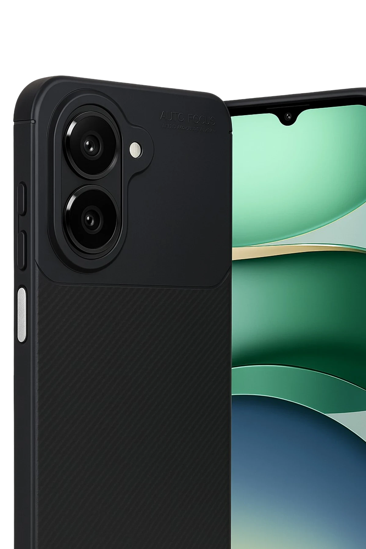 Newface Xiaomi Redmi A5 4G Auto Focus Karbon Kapak - Siyah — görsel 4