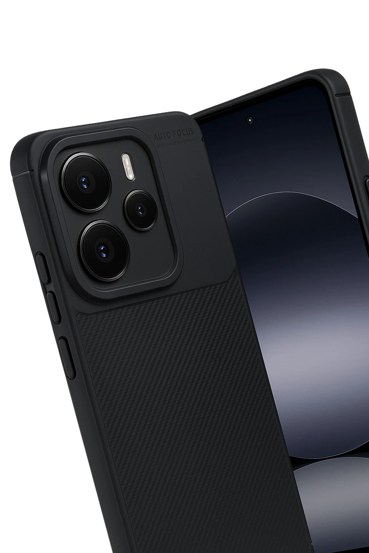 Newface Xiaomi Note 14 5G Auto Focus Karbon Kapak - Siyah