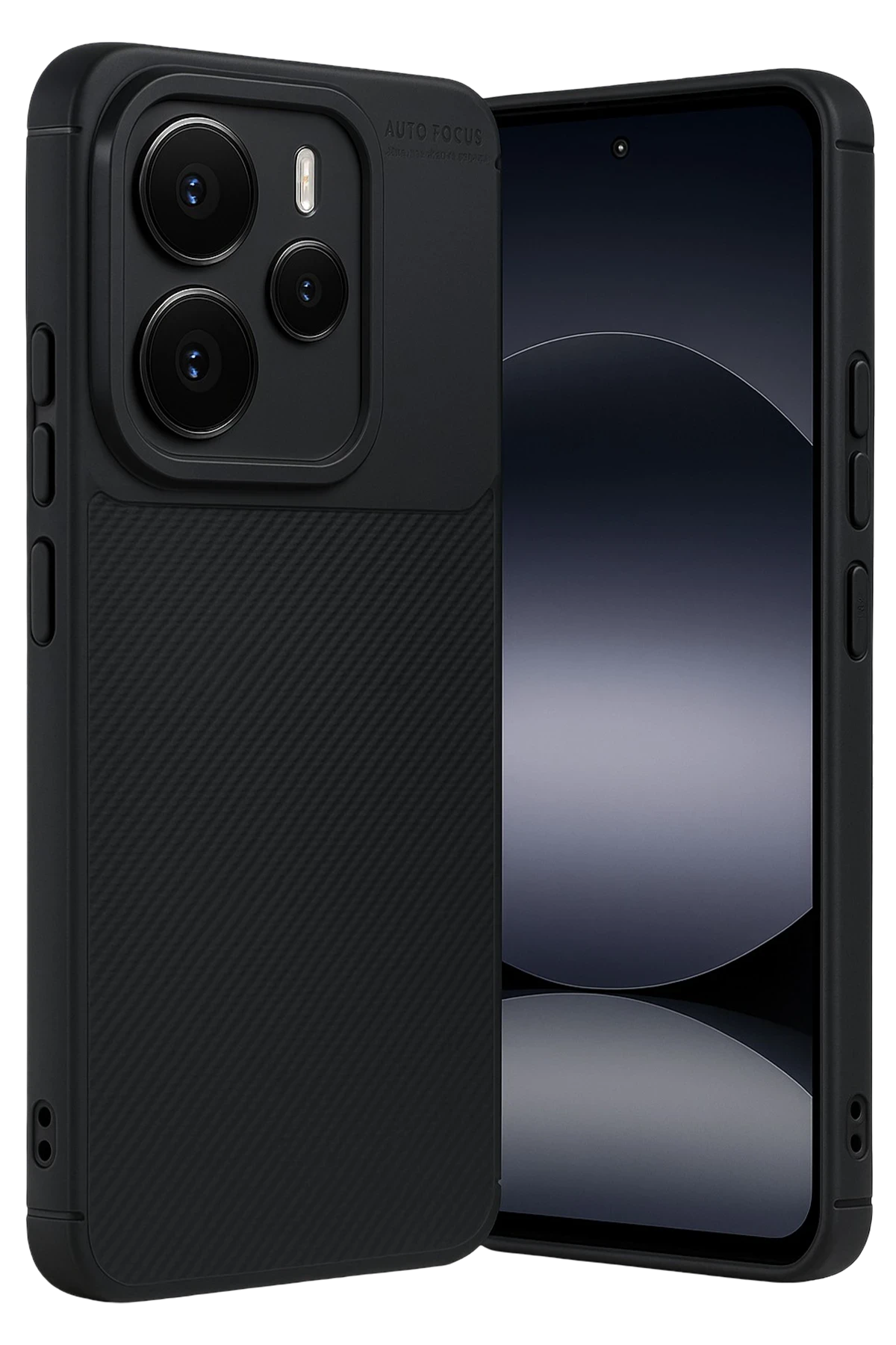 Newface Xiaomi Note 14 5G Auto Focus Karbon Kapak - Siyah