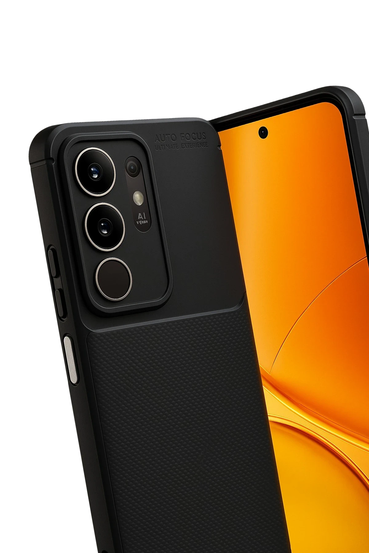 Newface Vivo Y29 4G Auto Focus Karbon Kapak - Siyah