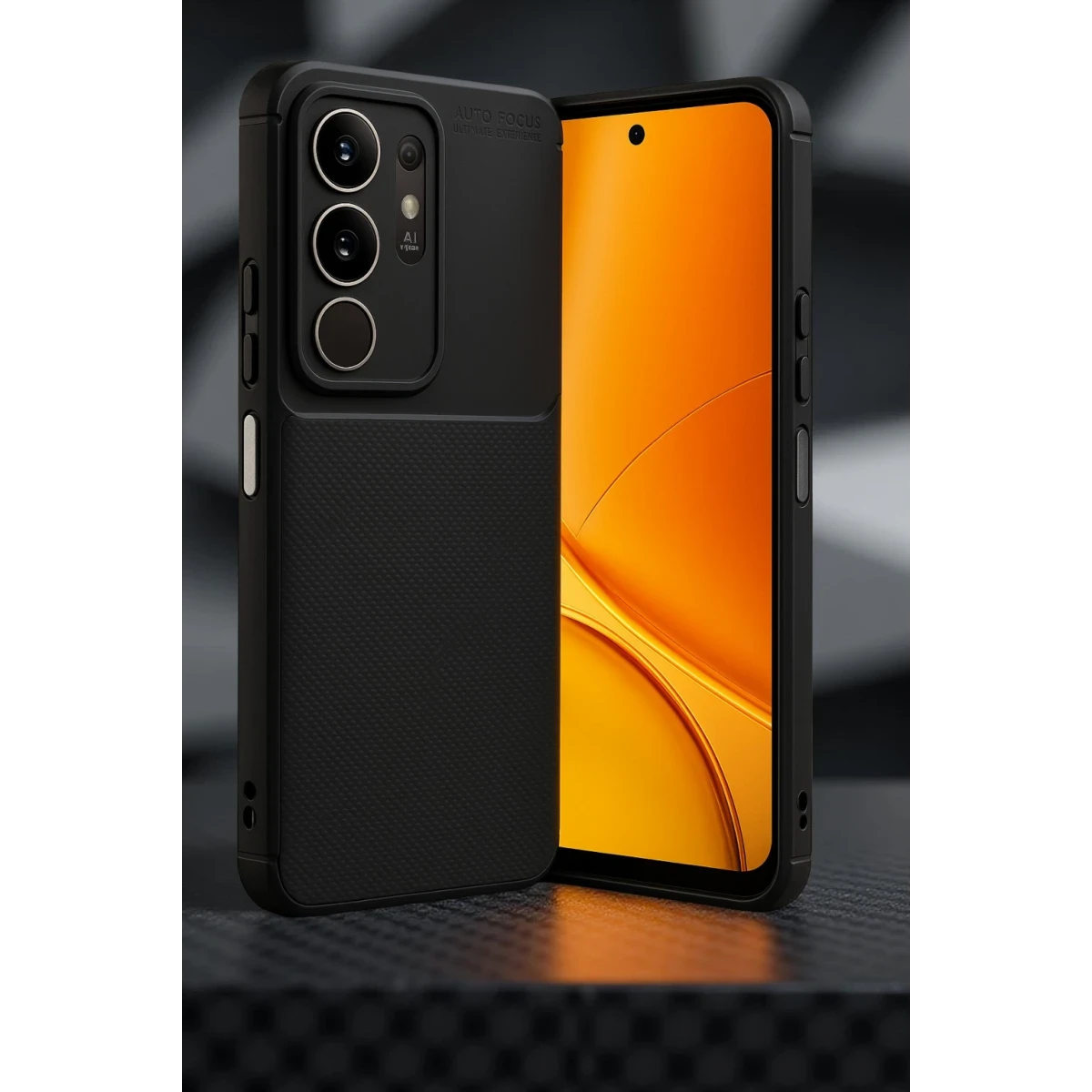 Newface Vivo Y29 4G Auto Focus Karbon Kapak - Siyah — görsel 10