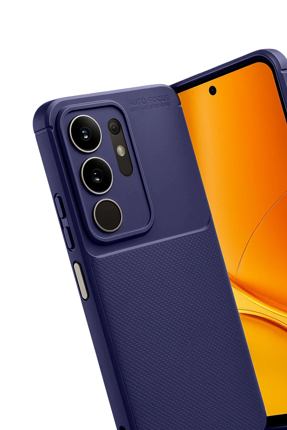 Newface Vivo Y29 4G Auto Focus Karbon Kapak - Lacivert