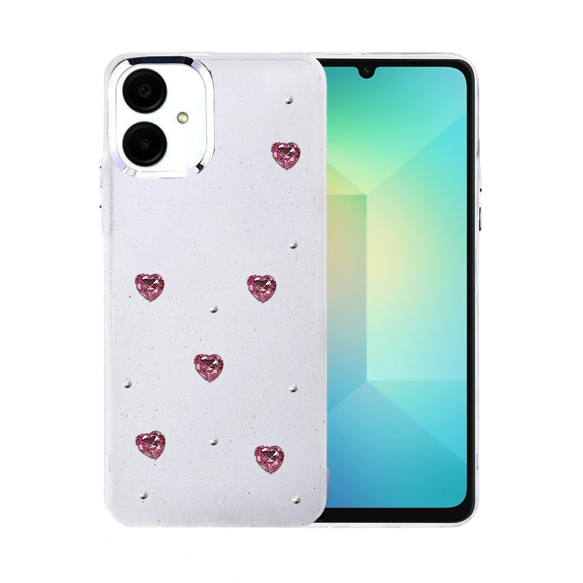 Newface Samsung Galaxy A06 Fiyonk Desenli Kapak - Desen 7