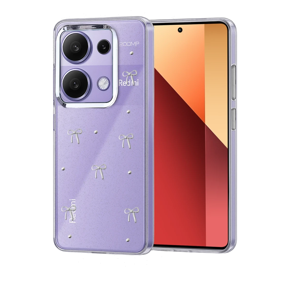 Newface Xiaomi Redmi Note 13 Pro 4G Fiyonk Desenli Kapak - Desen 1 — görsel 4