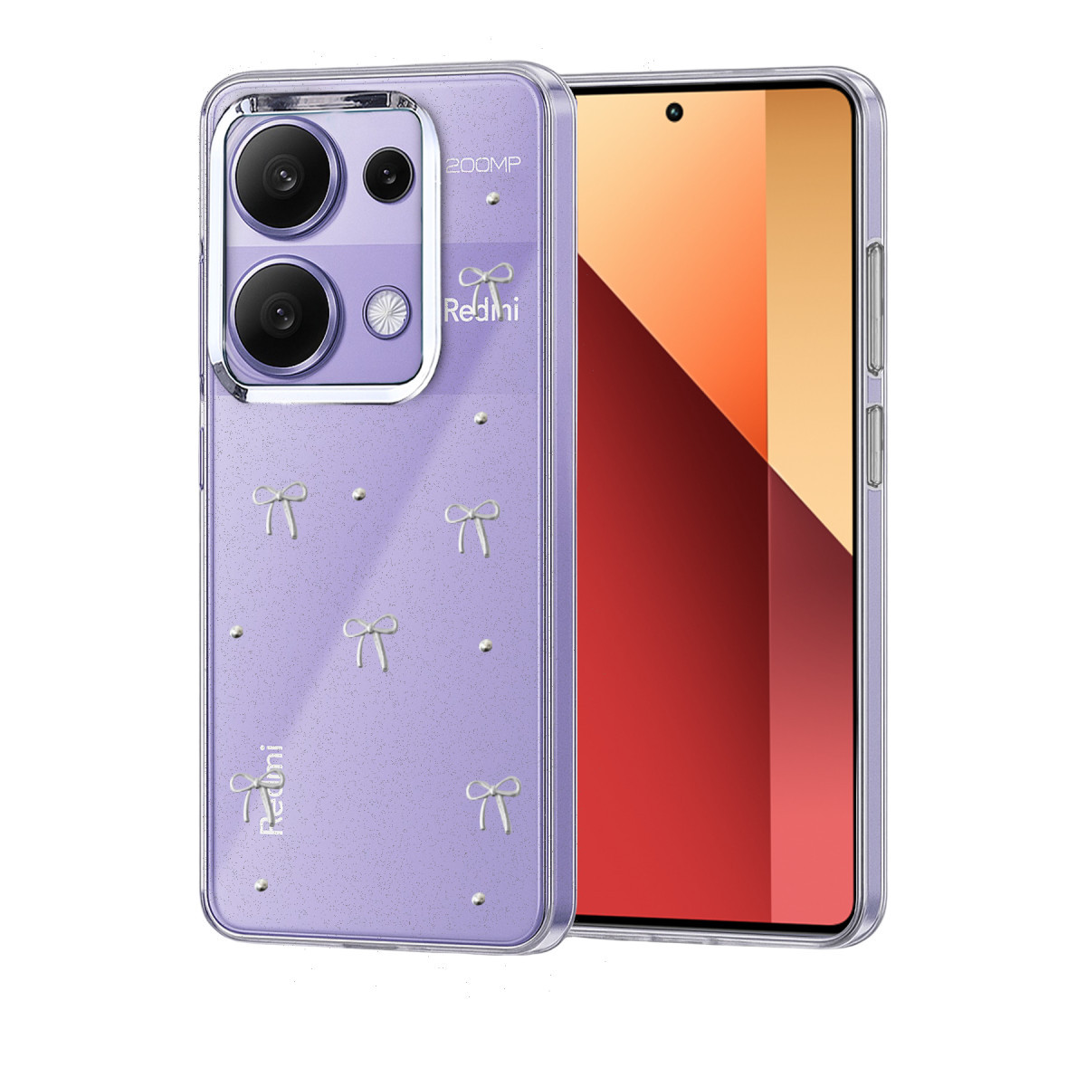 Newface Xiaomi Redmi Note 13 Pro 4G Fiyonk Desenli Kapak - Desen 1 — görsel 7