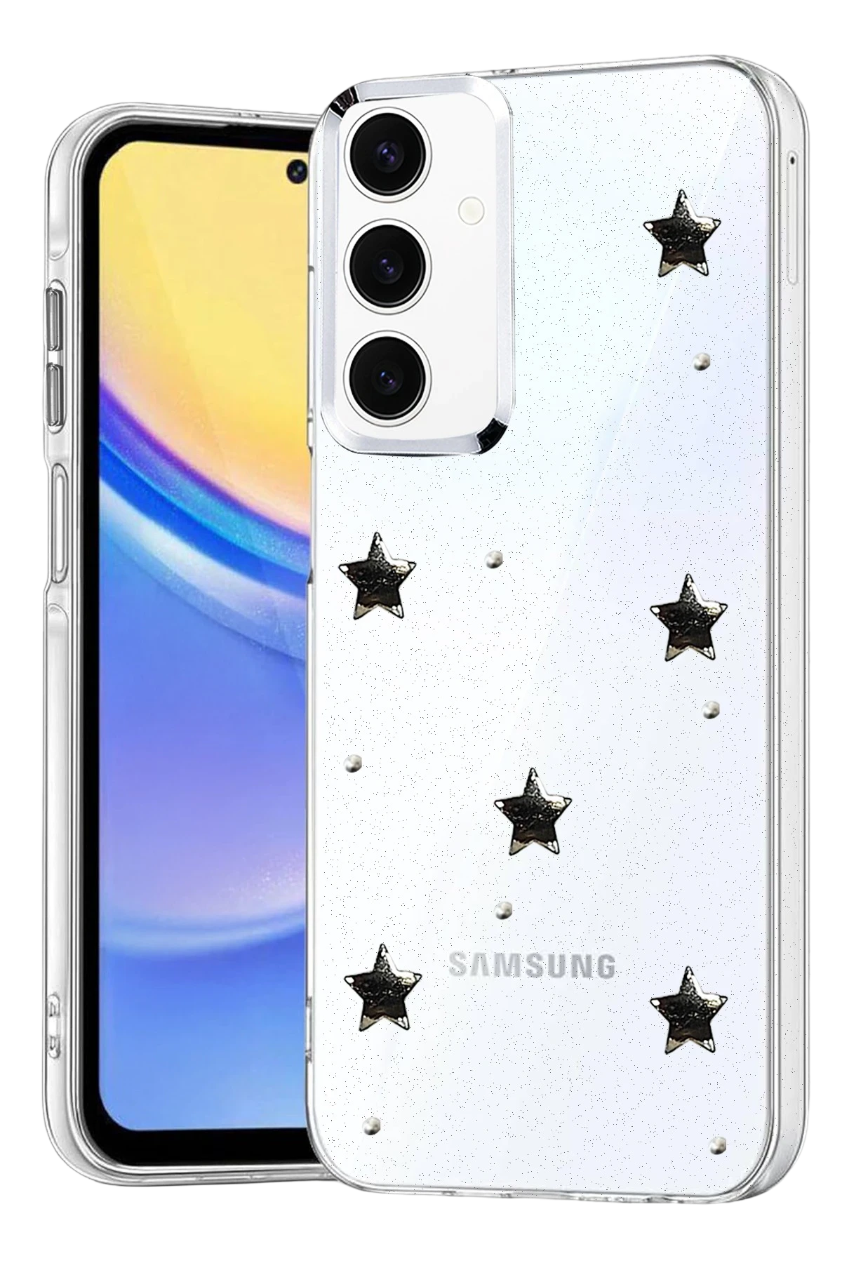 Newface Samsung Galaxy A35 5G Fiyonk Desenli Kapak - Desen 4