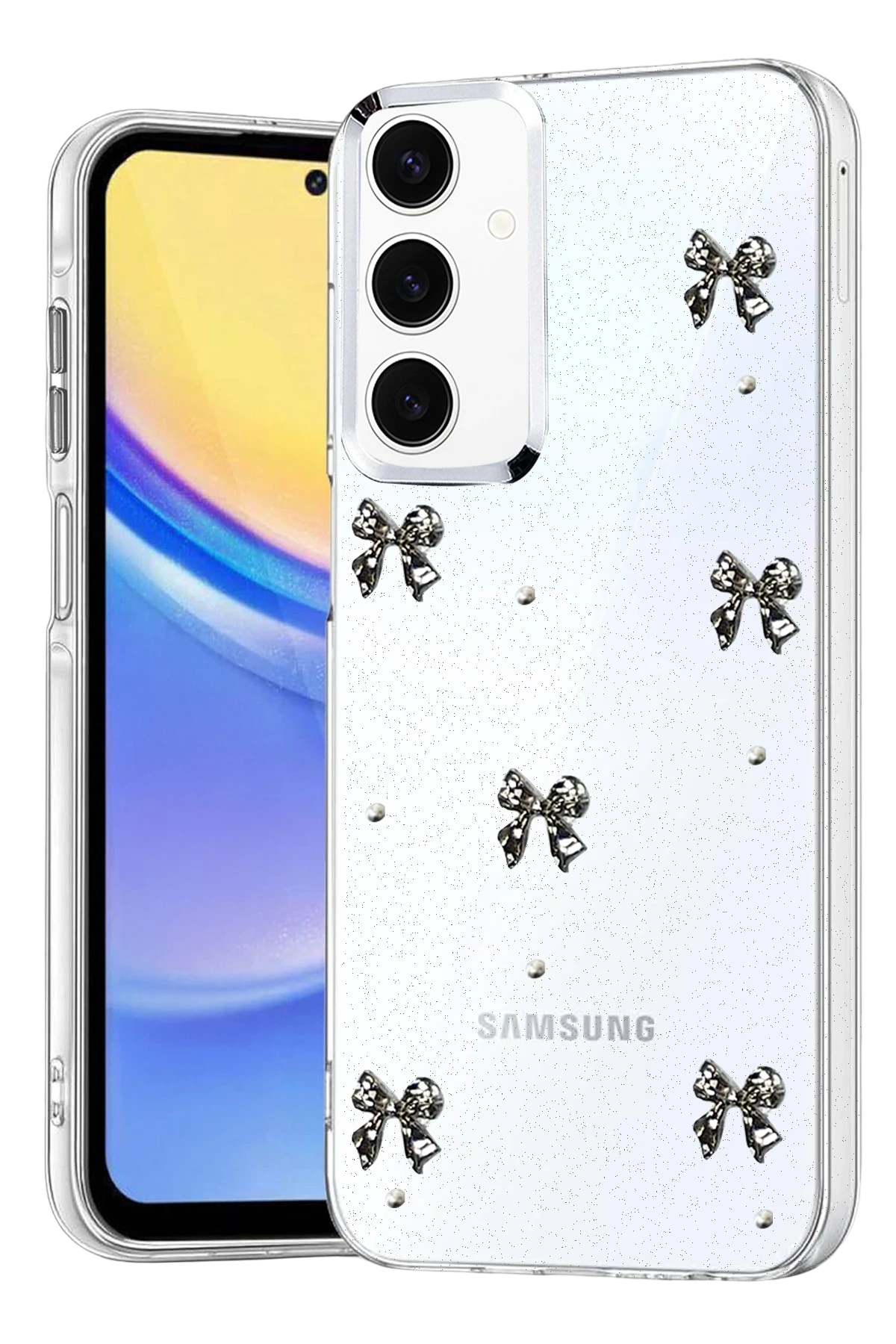 Newface Samsung Galaxy A35 5G Fiyonk Desenli Kapak - Desen 5