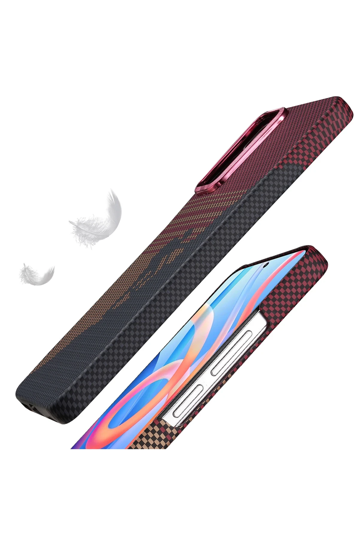 Newface Xiaomi Redmi Note 12 Pro 4G Vega Magsafe Kapak - Gri — görsel 2