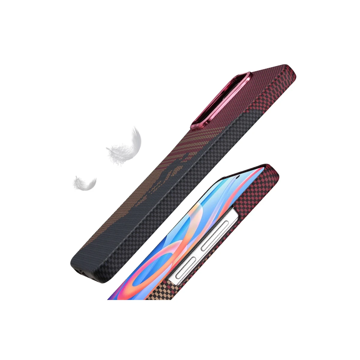 Newface Xiaomi Redmi Note 12 Pro 4G Vega Magsafe Kapak - Gri — görsel 5