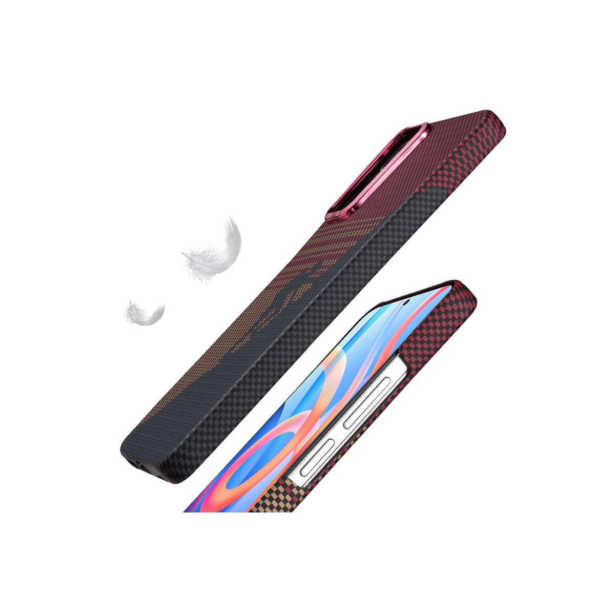 Newface Xiaomi Redmi Note 12 Pro 4G Vega Magsafe Kapak - Gri — görsel 8