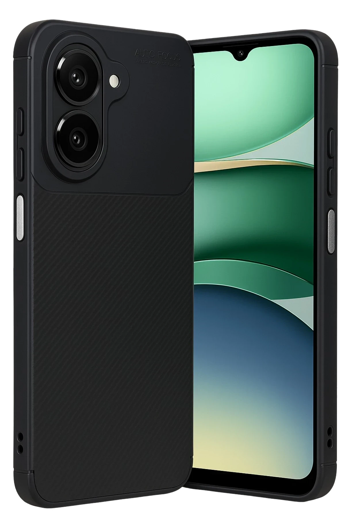 Newface Samsung Galaxy A07 Auto Focus Karbon Kapak - Siyah