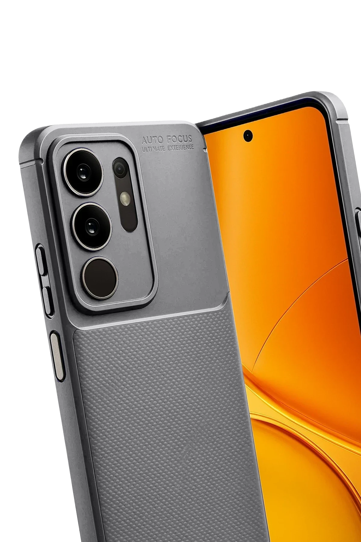 Newface Vivo Y29 4G Auto Focus Karbon Kapak - Gri