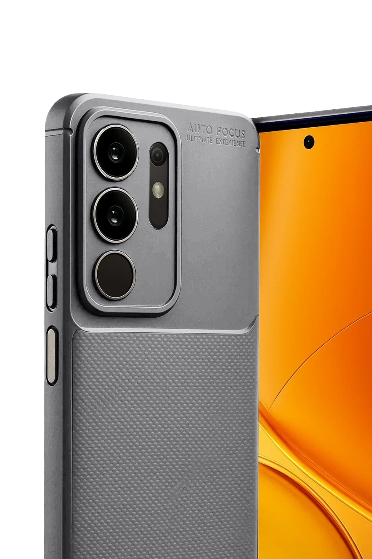Newface Vivo Y29 4G Auto Focus Karbon Kapak - Gri