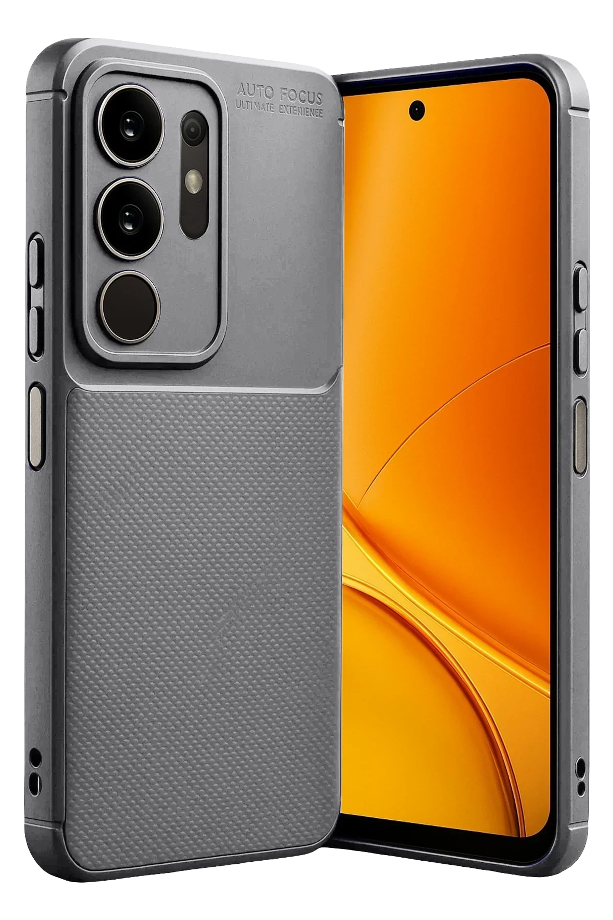 Newface Vivo Y29 4G Auto Focus Karbon Kapak - Gri