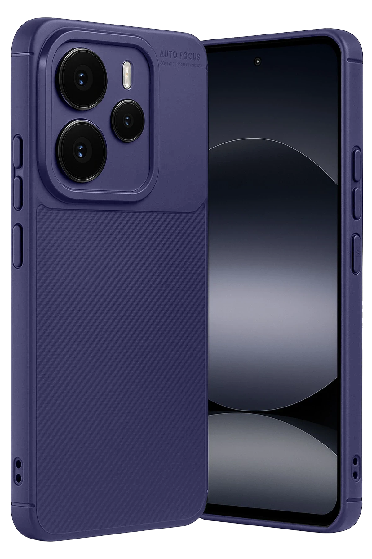 Newface Xiaomi Note 14 5G Auto Focus Karbon Kapak - Lacivert