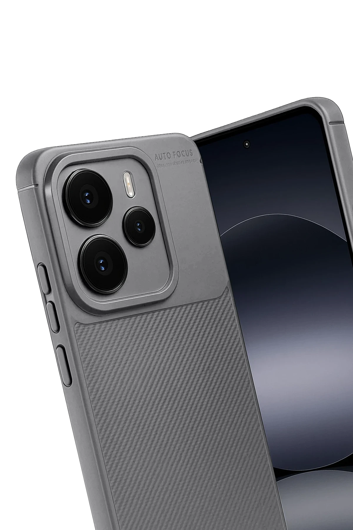 Newface Xiaomi Note 14 5G Auto Focus Karbon Kapak - Gri