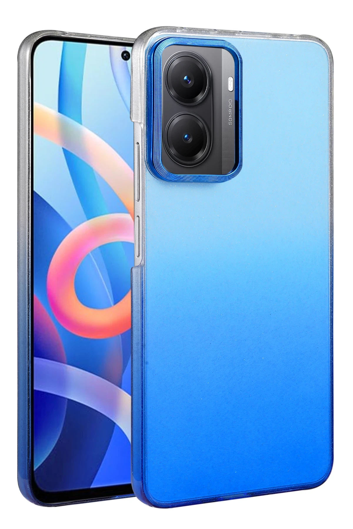 Newface Xiaomi Poco X7 Pro Glossy Kapak - Mavi
