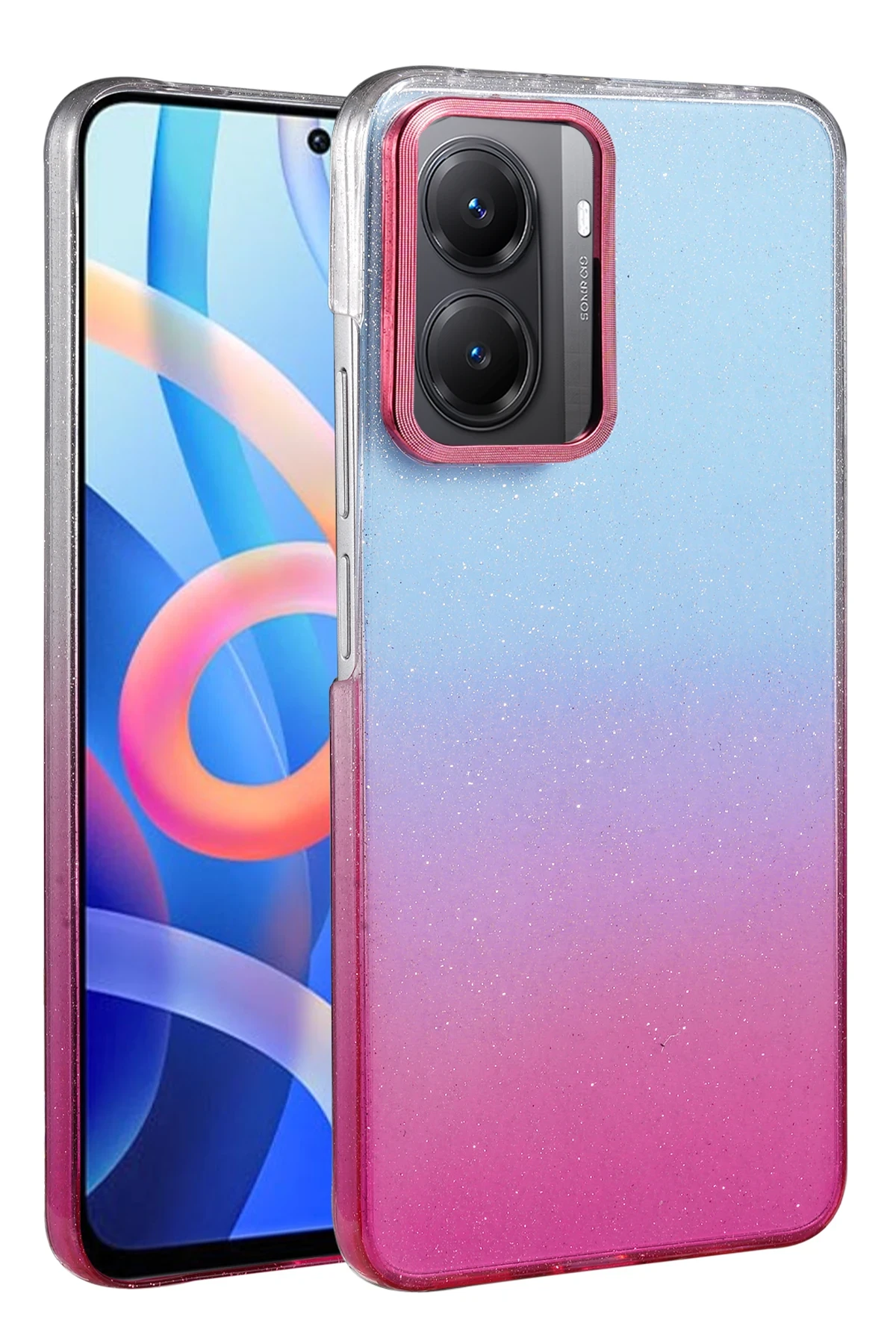 Newface Xiaomi Poco X7 Pro Glossy Kapak - Pembe