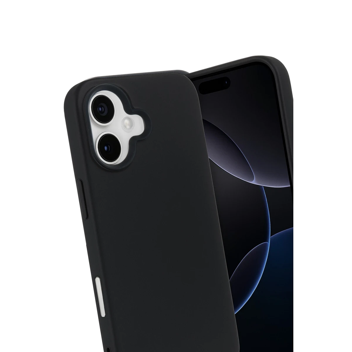 Newface Apple iPhone 17 Nano içi Kadife Silikon - Siyah — görsel 5