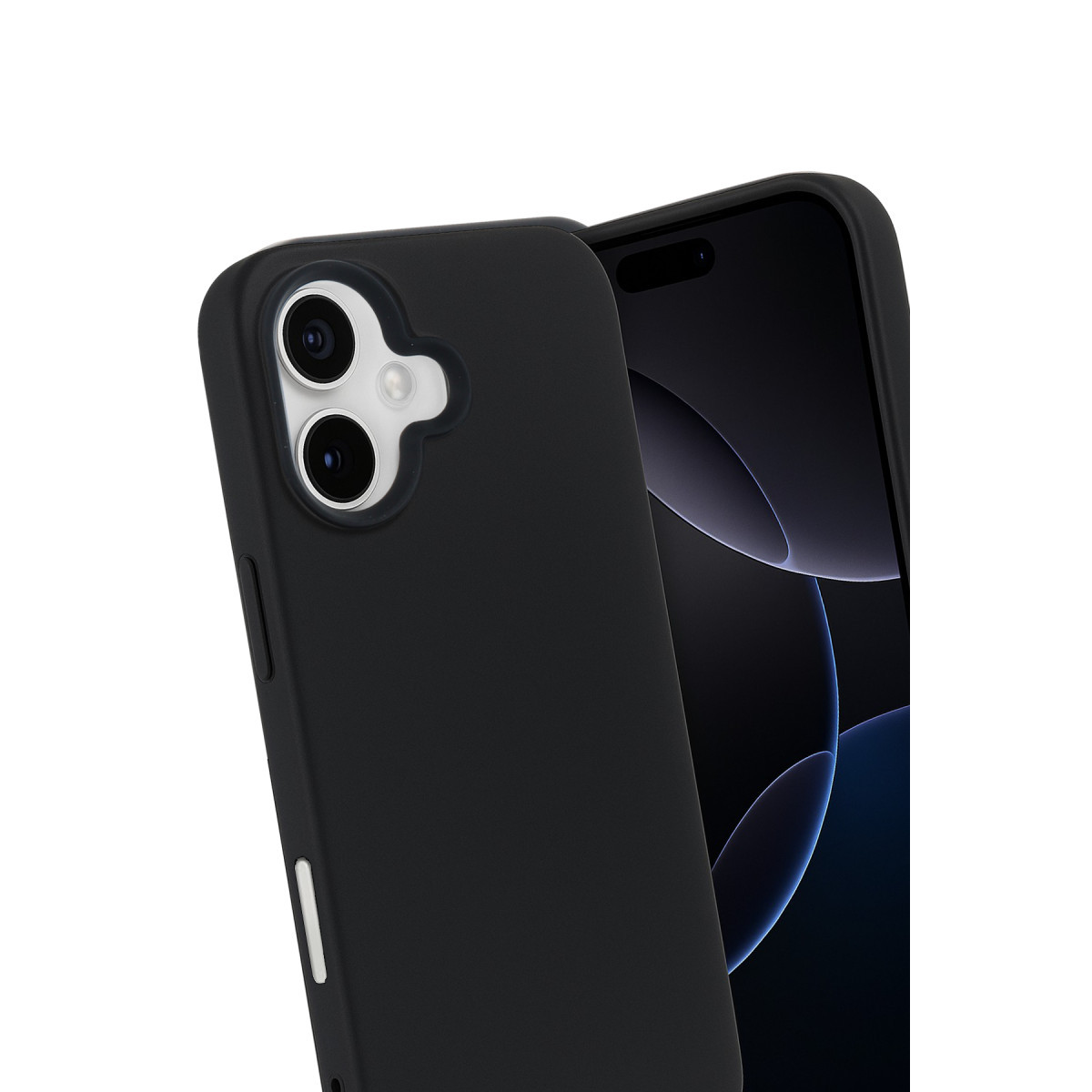 Newface Apple iPhone 17 Nano içi Kadife Silikon - Siyah — görsel 8