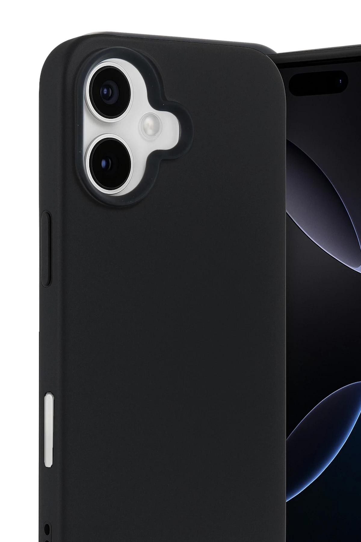 Newface Apple iPhone 17 Nano içi Kadife Silikon - Siyah — görsel 3