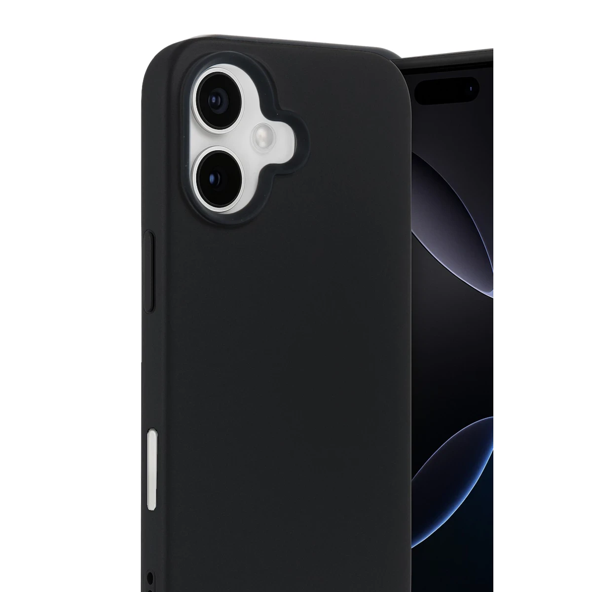 Newface Apple iPhone 17 Nano içi Kadife Silikon - Siyah — görsel 6
