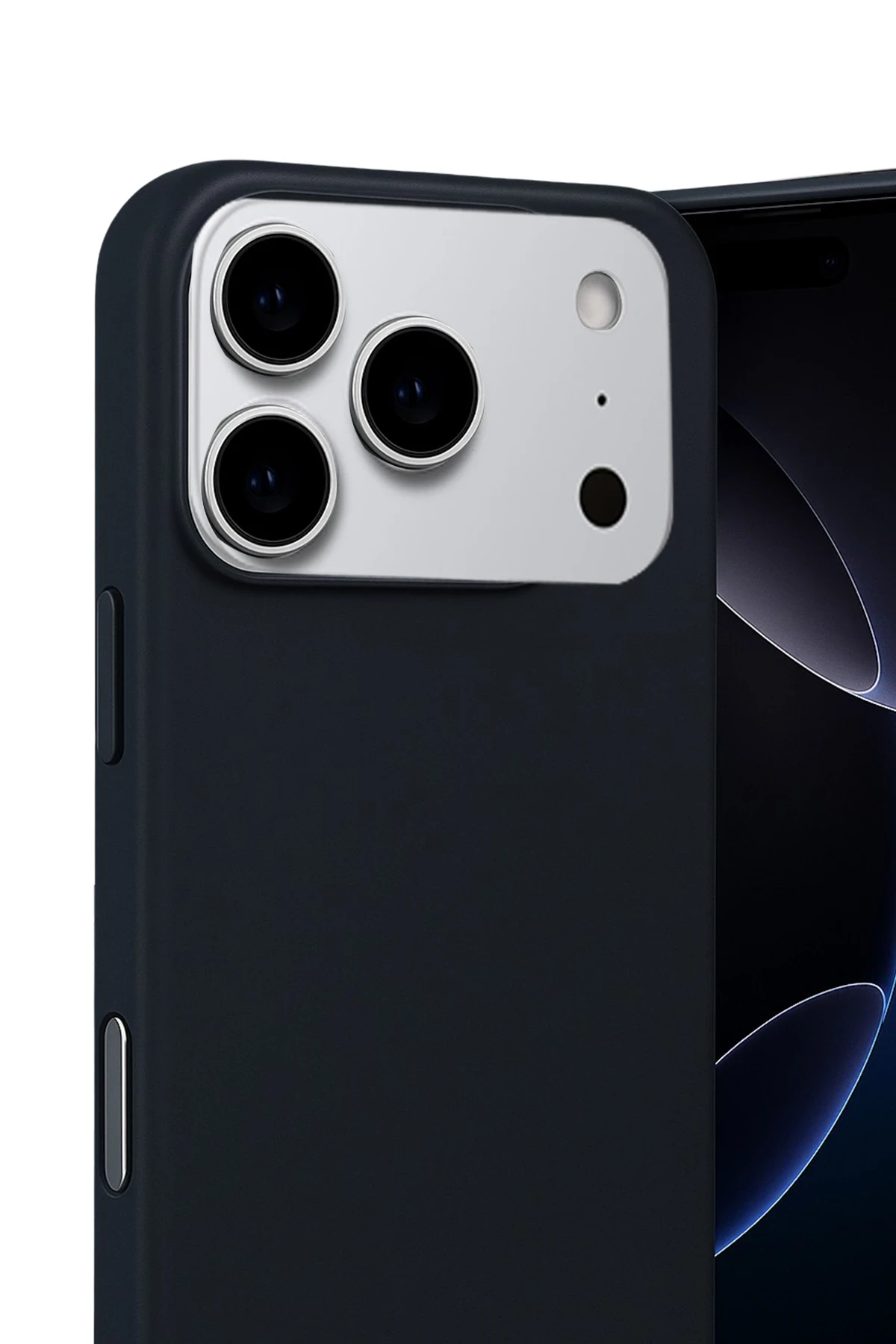 Newface Apple iPhone 17 Pro Nano içi Kadife Silikon - Siyah — görsel 3