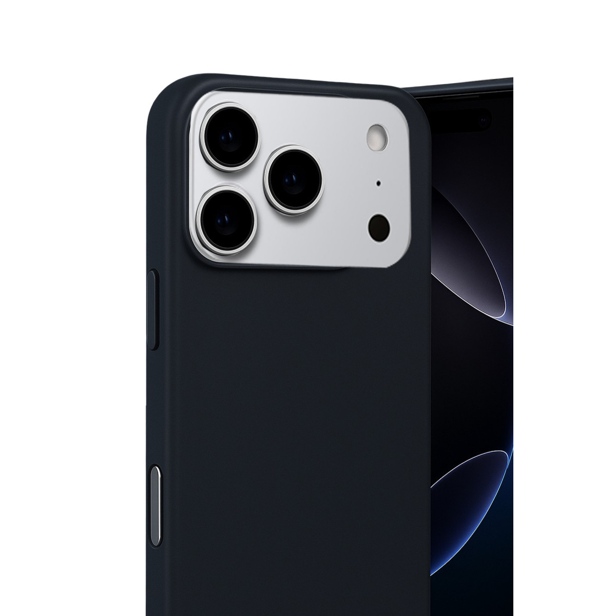 Newface Apple iPhone 17 Pro Nano içi Kadife Silikon - Siyah — görsel 9