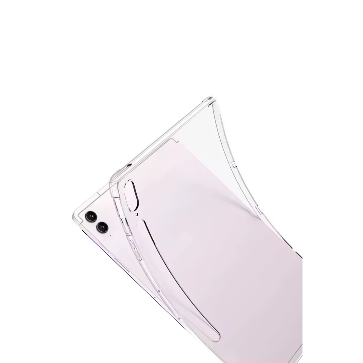 Newface Samsung Galaxy Tab S10 FE Plus 13.1 Kılıf Anti Shock Tablet Silikon - Şeffaf — görsel 5