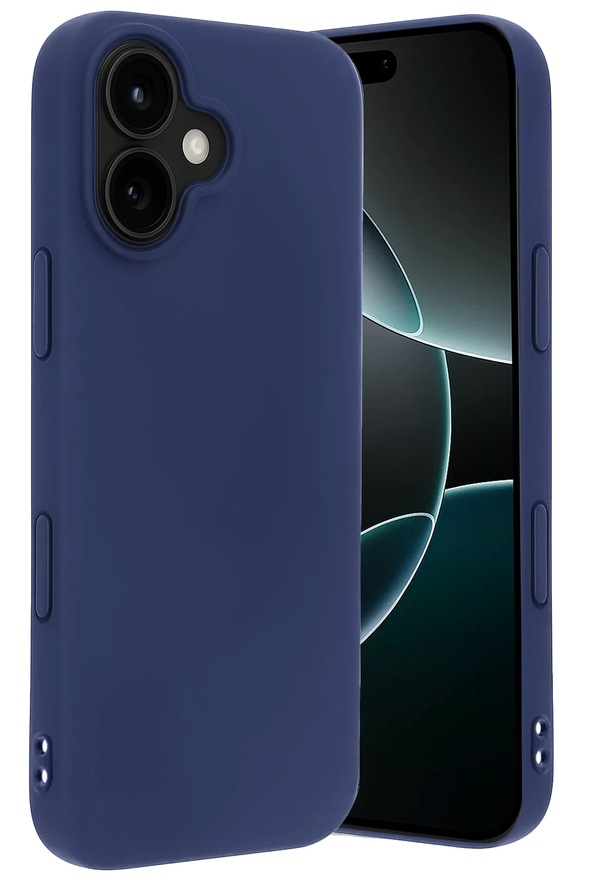 Newface Apple iPhone 17 First Silikon - Lacivert