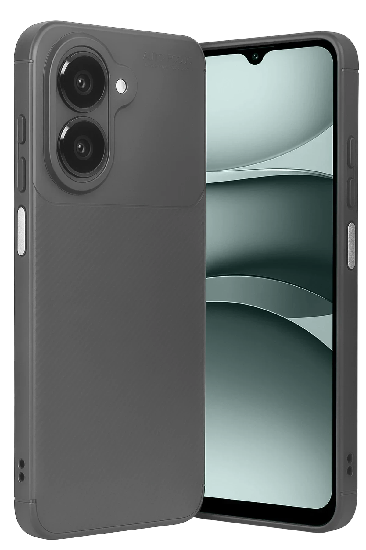 Newface Samsung Galaxy A07 Auto Focus Karbon Kapak - Gri