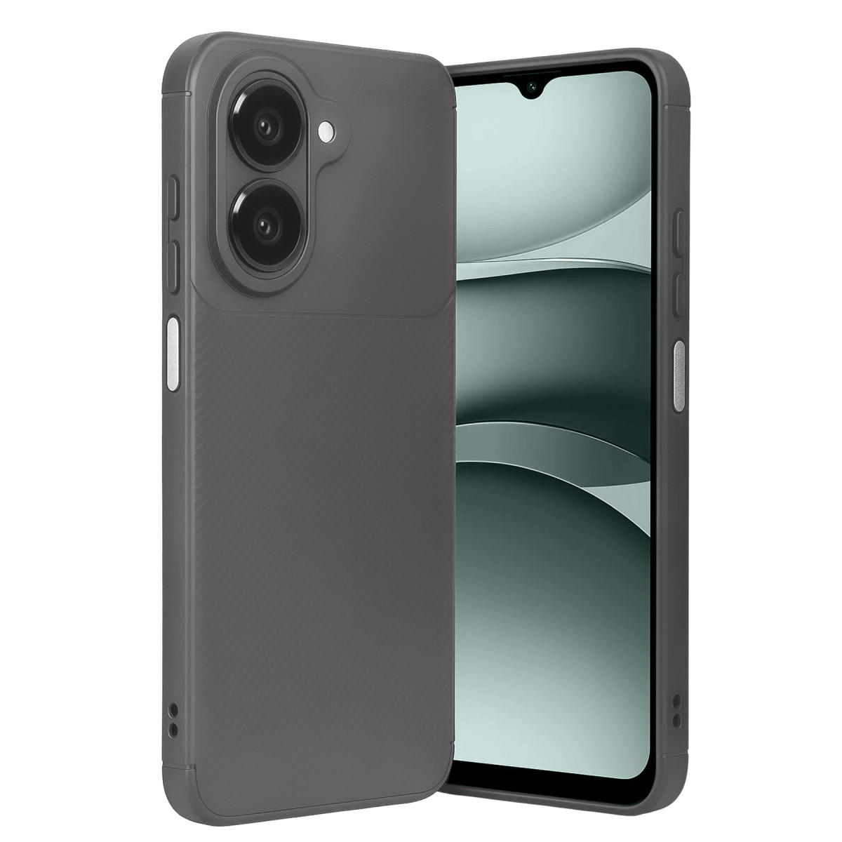 Newface Samsung Galaxy A07 4G Auto Focus Karbon Kapak - Gri — görsel 9