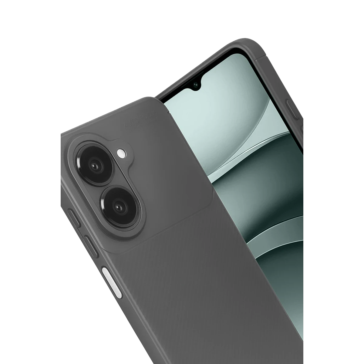 Newface Samsung Galaxy A07 4G Auto Focus Karbon Kapak - Gri — görsel 6
