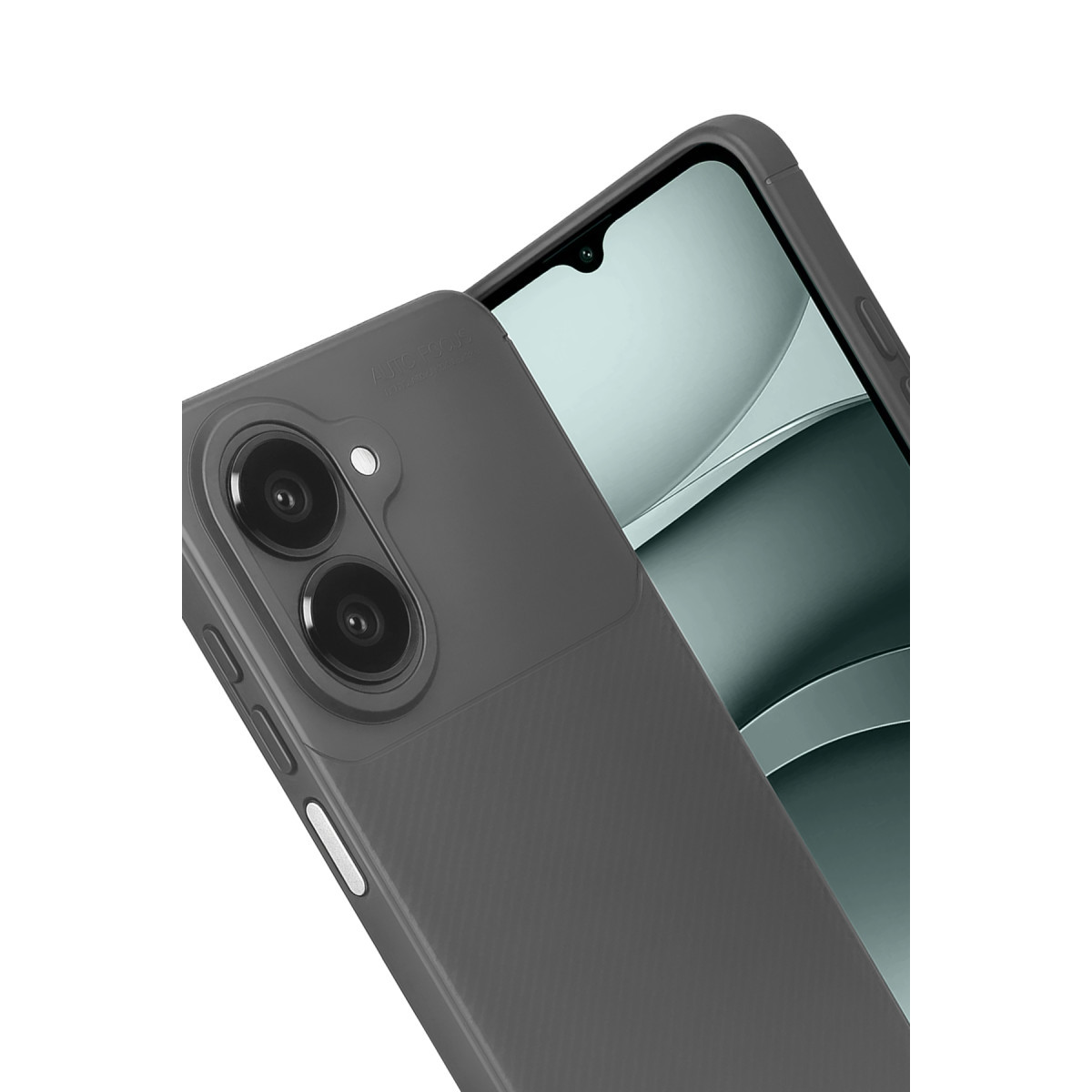 Newface Samsung Galaxy A07 4G Auto Focus Karbon Kapak - Gri — görsel 10