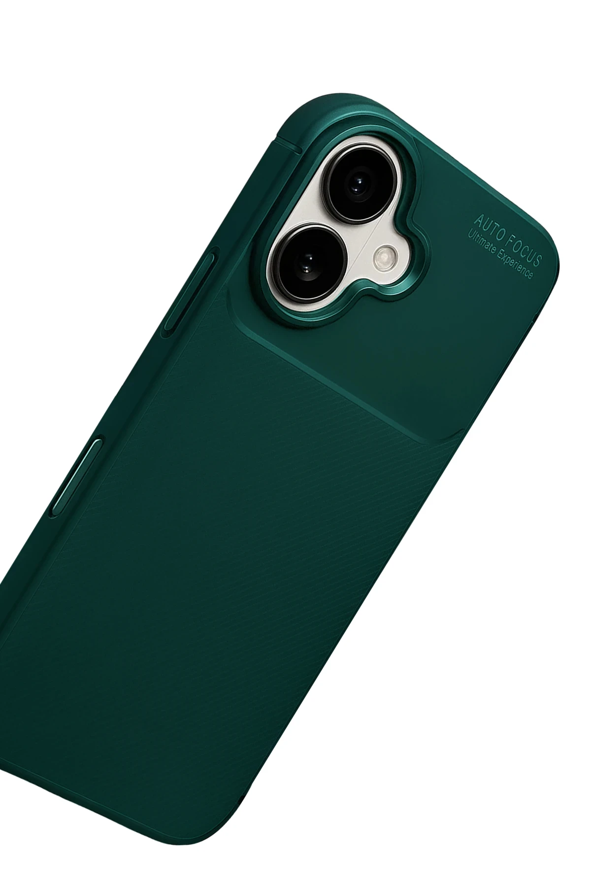 Newface Apple iPhone 17 Auto Focus Karbon Kapak - Koyu Yeşil