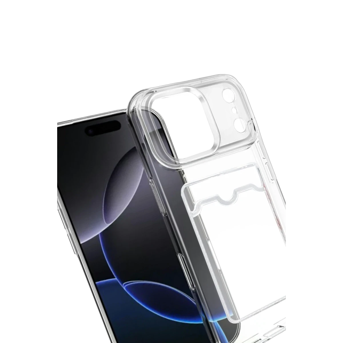 Newface Apple iPhone 17 Pro Max Kart Şeffaf Silikon - Şeffaf — görsel 4