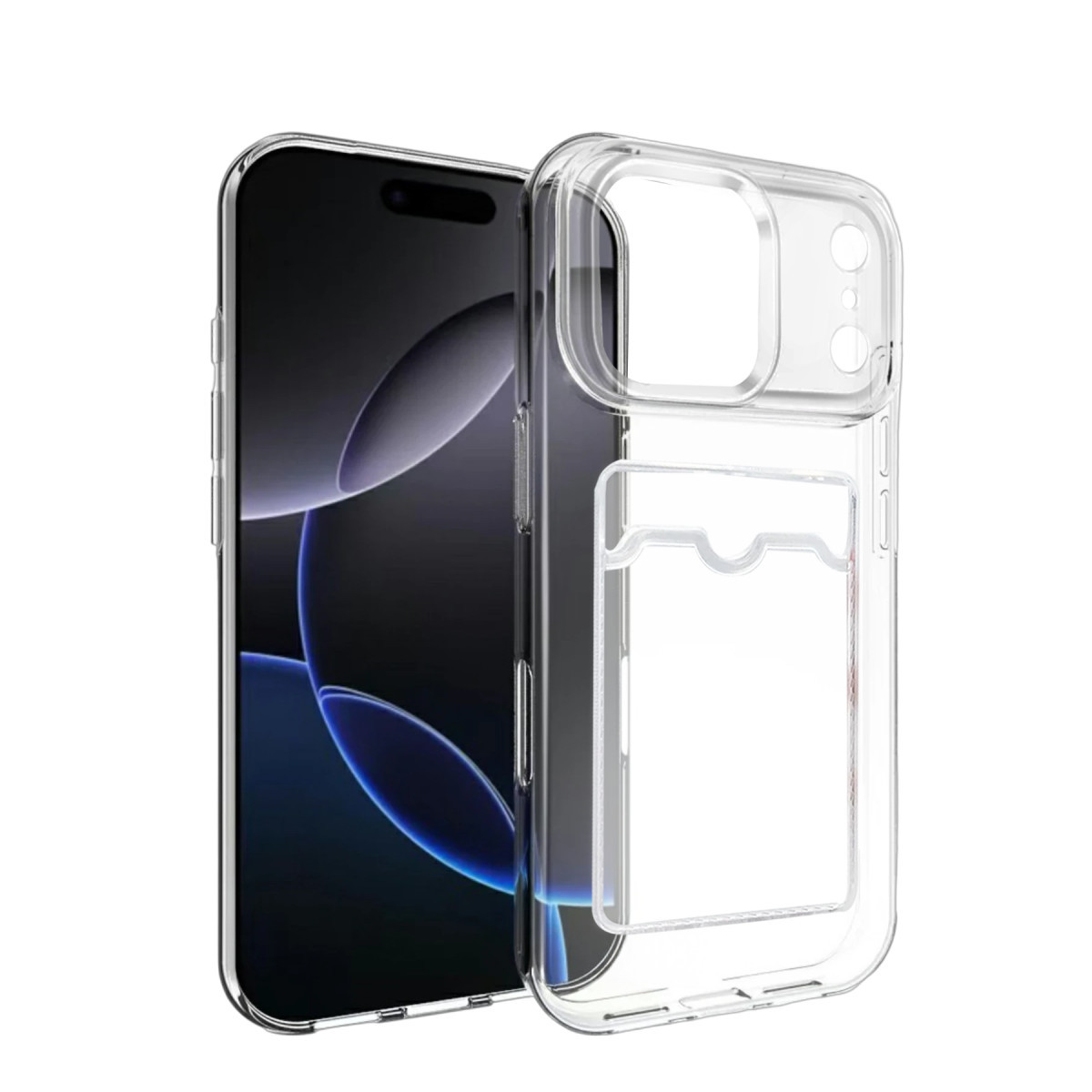 Newface Apple iPhone 17 Pro Kart Şeffaf Silikon - Şeffaf — görsel 5