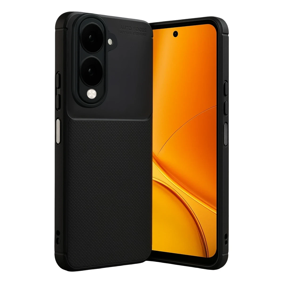 Newface Vivo Y29S Auto Focus Karbon Kapak - Siyah — görsel 5