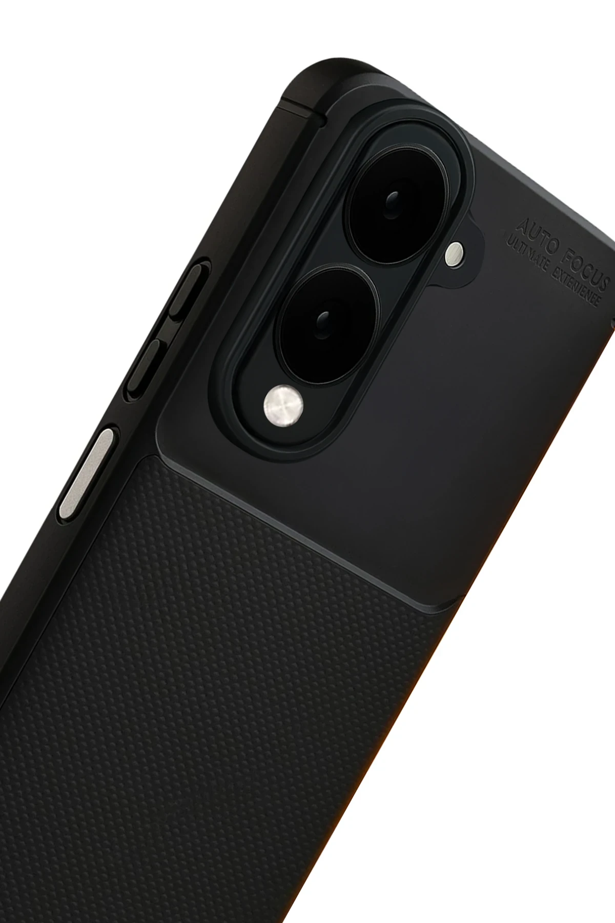 Newface Vivo Y29S Auto Focus Karbon Kapak - Siyah
