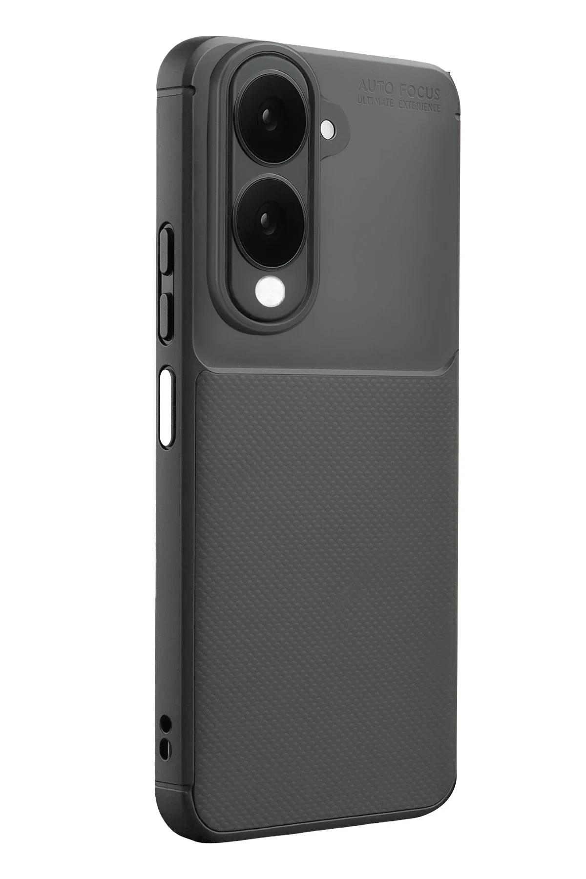 Newface Vivo Y29S Auto Focus Karbon Kapak - Gri