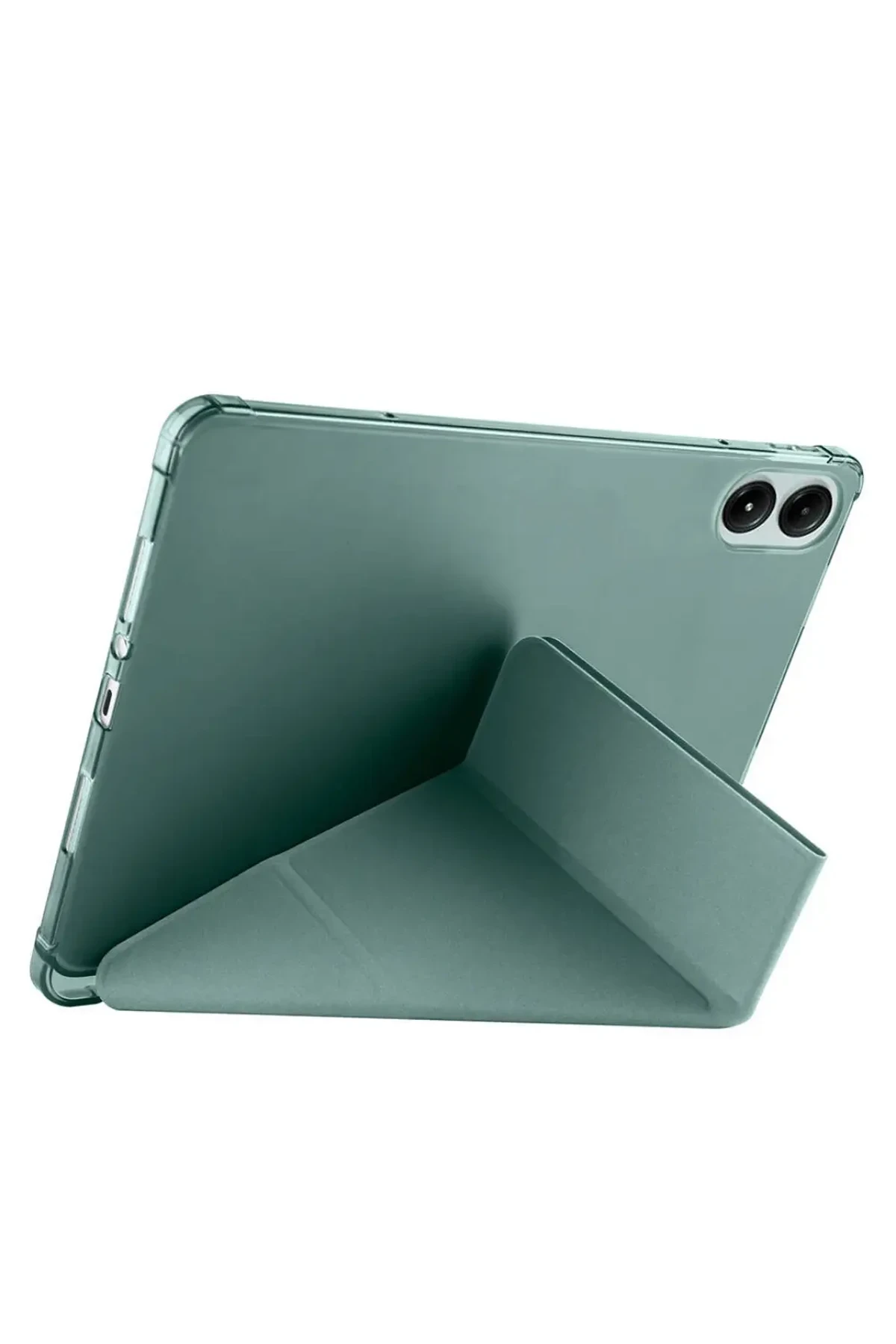 Newface Xiaomi Redmi Pad SE 4G Kılıf Kalemlikli Mars Tablet Kılıfı - Koyu Yeşil