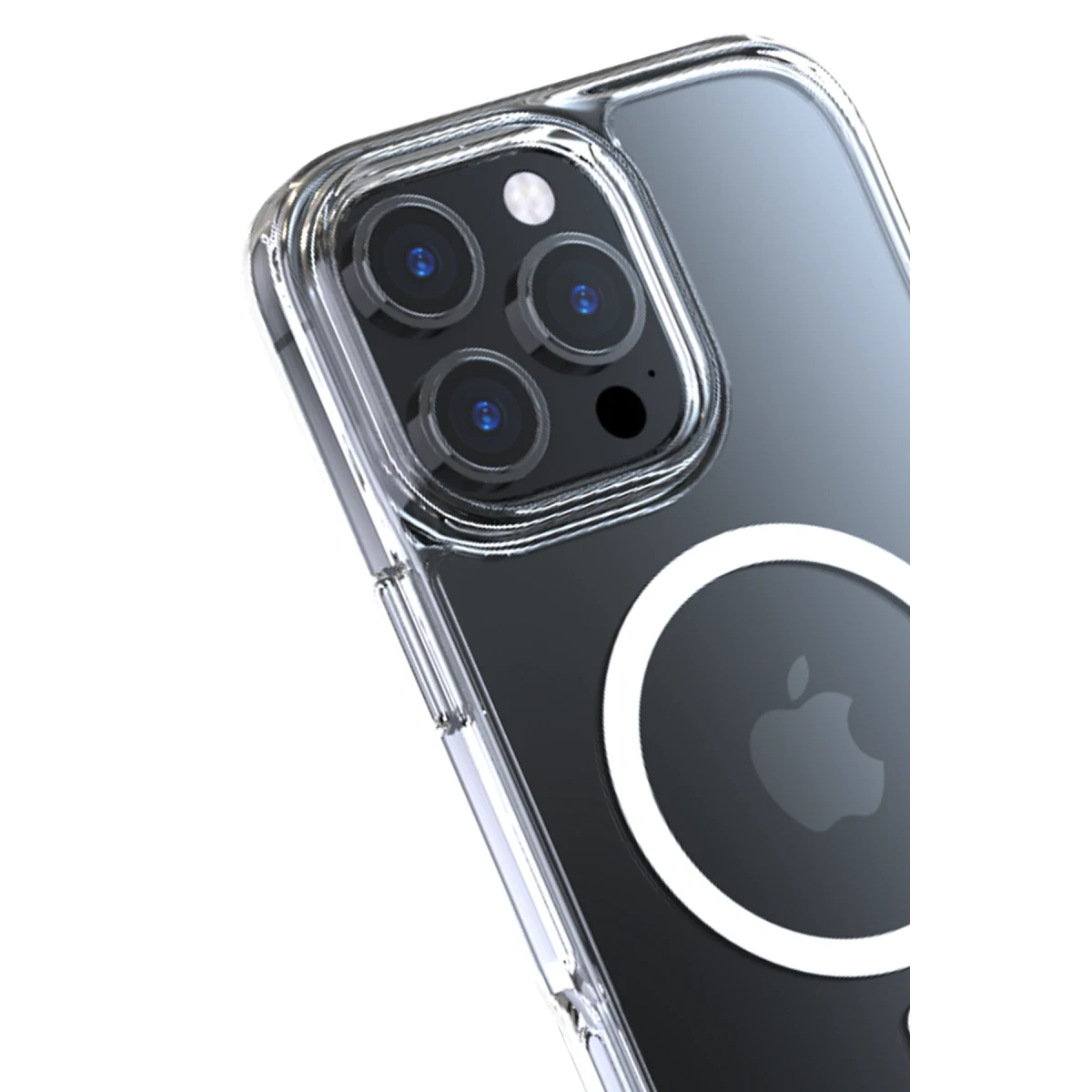 Torras Apple iPhone 16 Pro Max Diamond Clear Magsafe Kılıf - Şeffaf