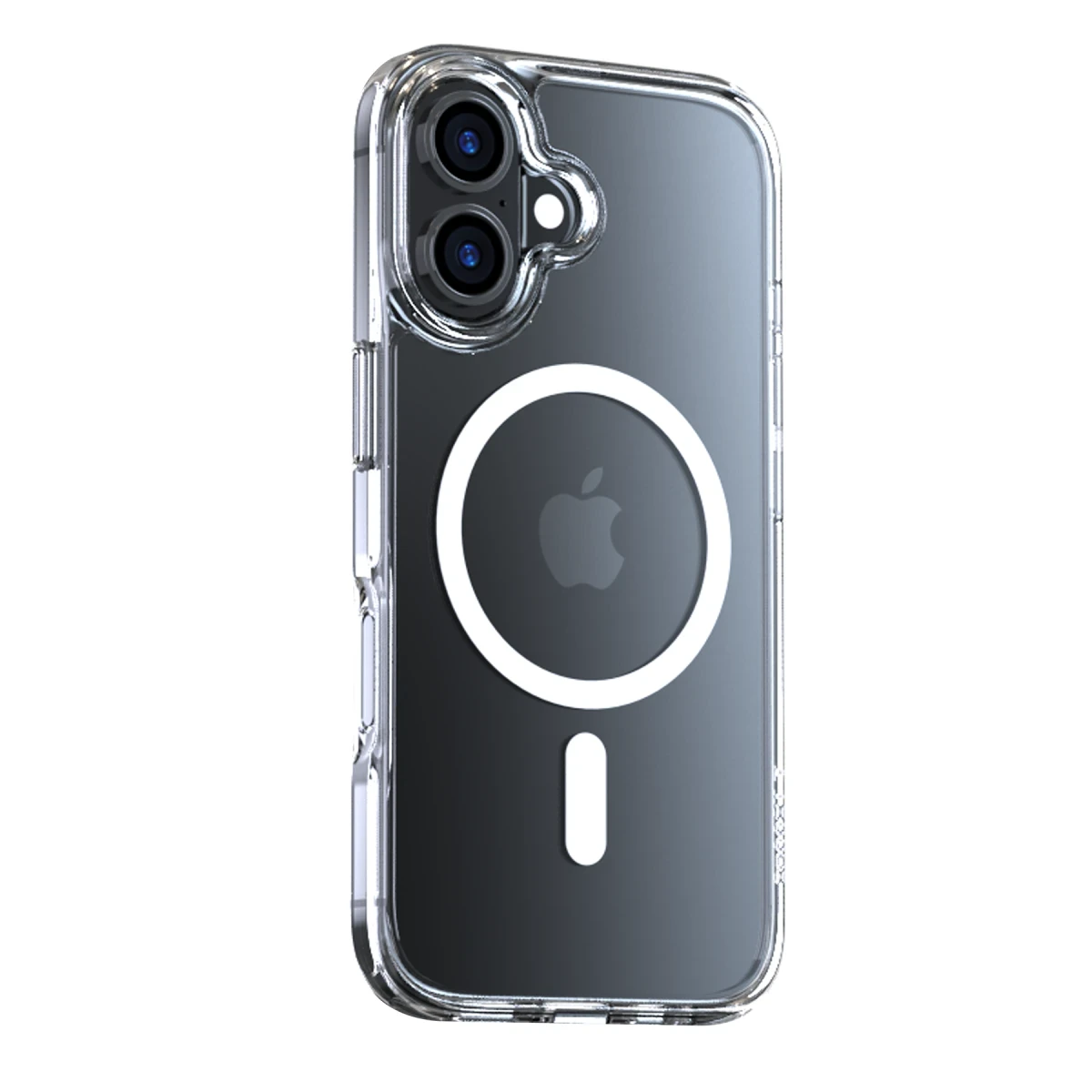Torras Apple iPhone 16 Diamond Clear Magsafe Kılıf - Şeffaf